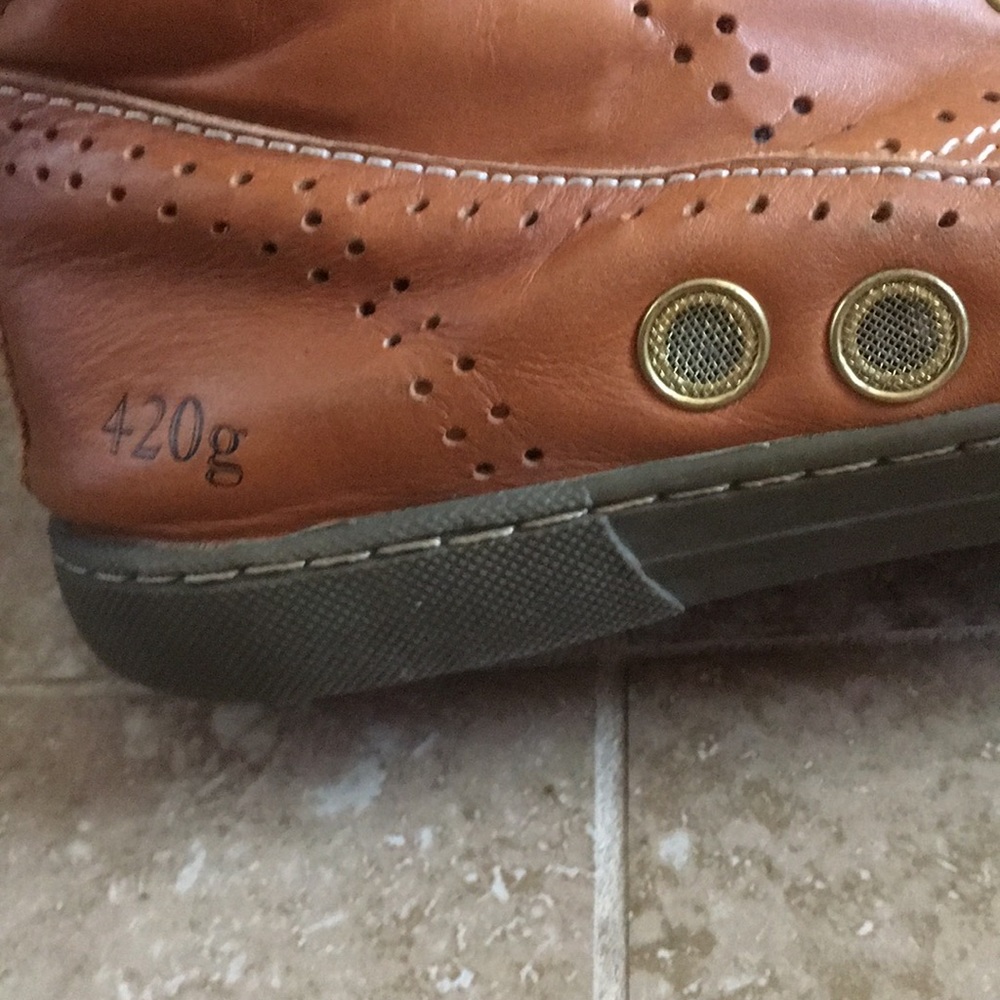 Gram shoes 420g brown leather boots EU 38 - Picture 8 of 8